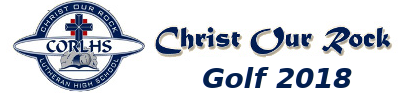 Christ Our Rock Golf 2018